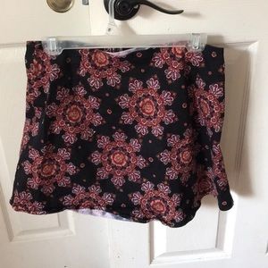 Floral Mini Skirt
